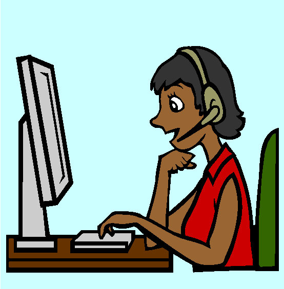 Telemarketer Coloring Page