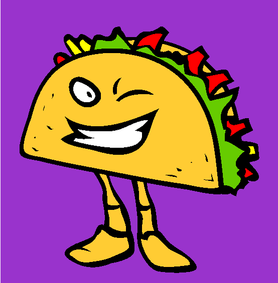Taco Coloring Page