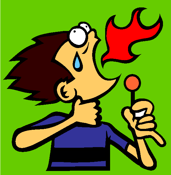 Spicy Lollipop Coloring Page