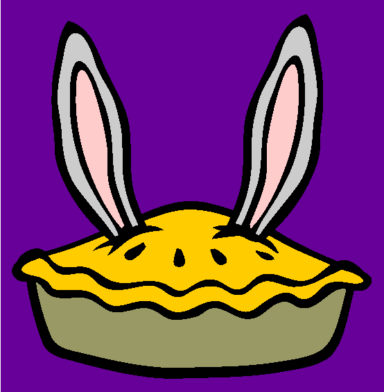Rabbit Ears Pie Coloring Page