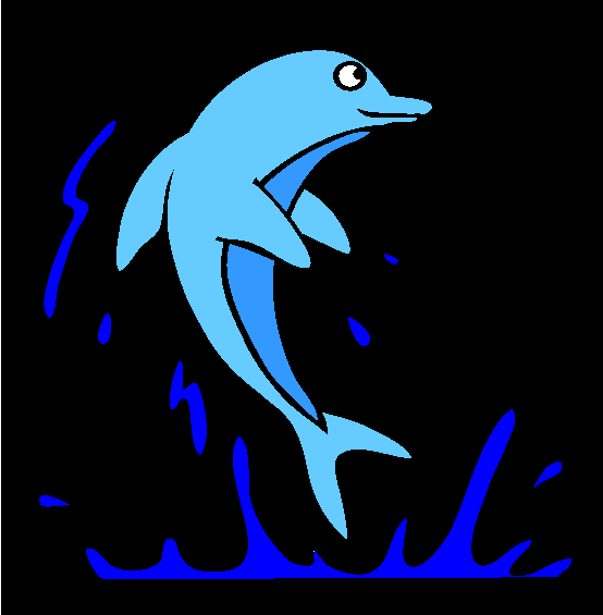 Dolphin Coloring Page