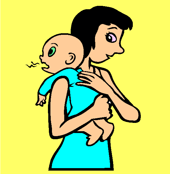Burping Coloring Page
