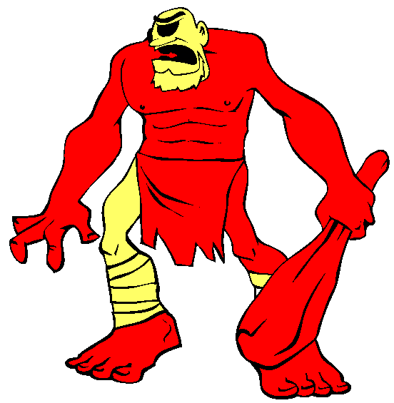 Cyclops Coloring Page