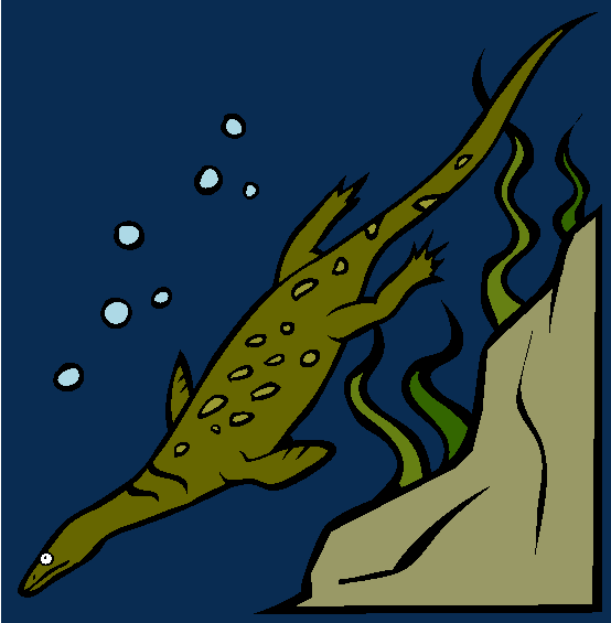 Lariosaurus Coloring Page