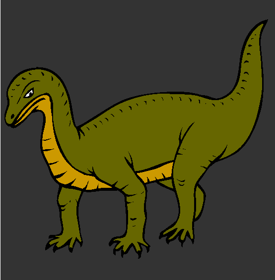 Mussaurus Coloring Page