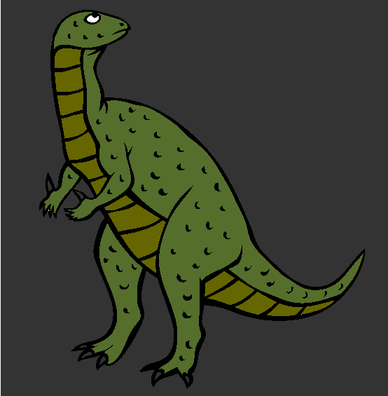 Iguanodon Coloring Page