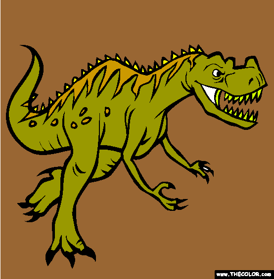 Ceratosaurus Coloring Page