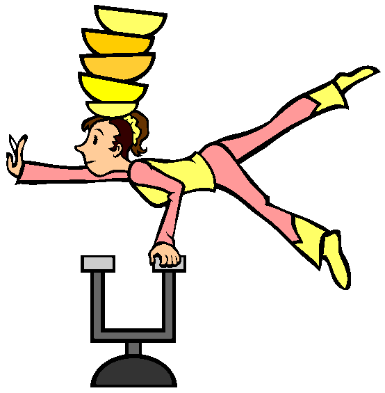 Balancing Act Coloring Page
