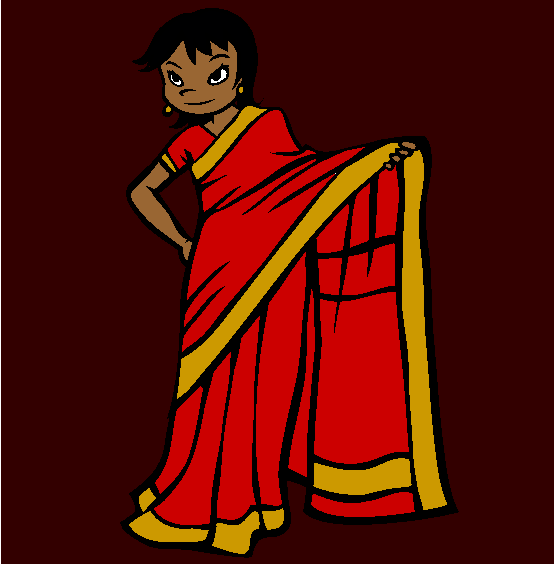 India Coloring Page