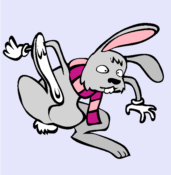 Year of the Rabbit Coloring Page