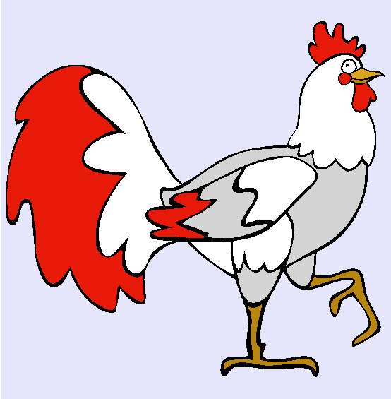 Year of the Rooster Coloring Page