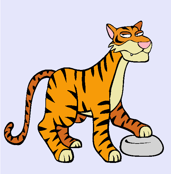 Year of the Tiger Coloring Page