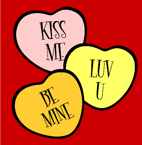 Candy Hearts Valentine