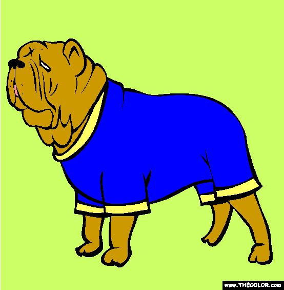 Neapolitan Mastiff Coloring Page