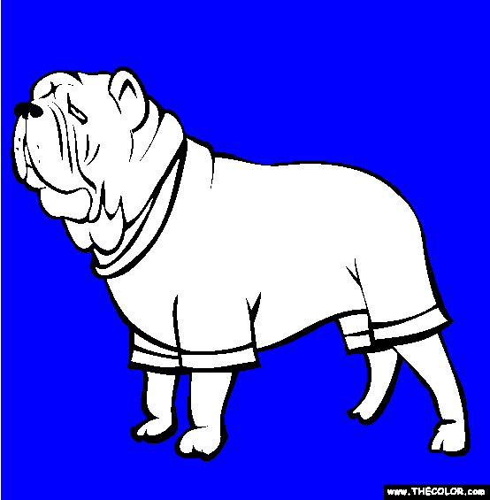 Neapolitan Mastiff Coloring Page