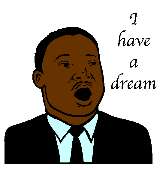 Martin Luther King I Have a Dream Coloring Page