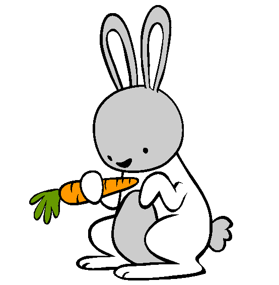 Bunny Rabbit Coloring Page