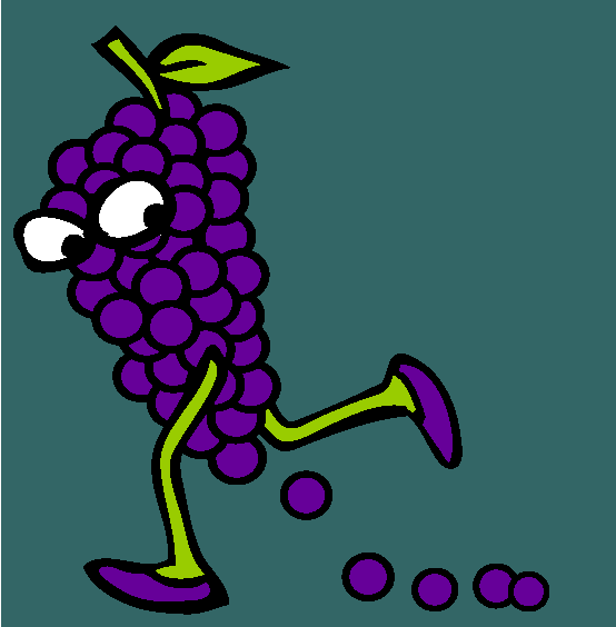 Grapes Coloring Page