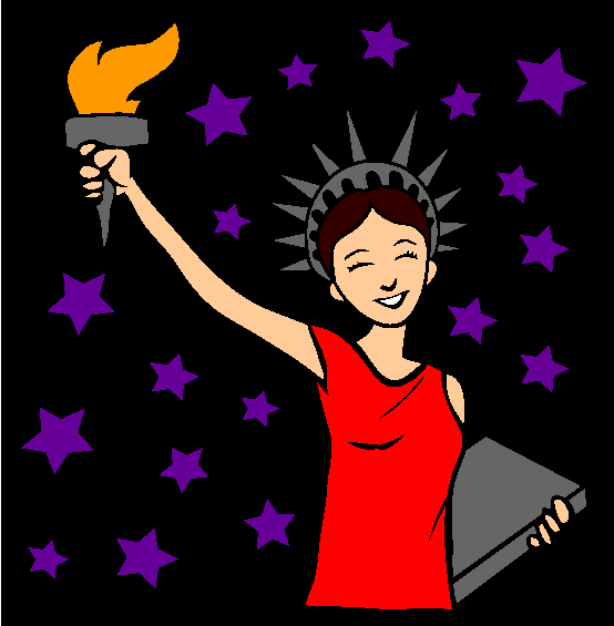 Liberty Coloring Page