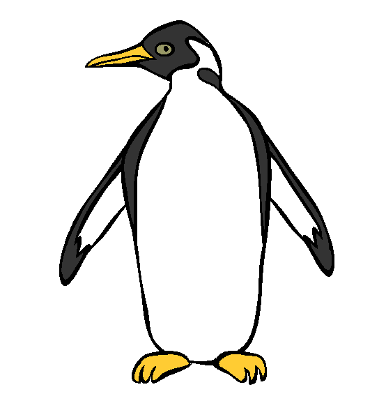Penguin Coloring Page