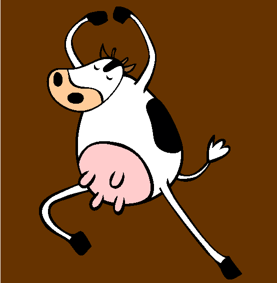 Cow Coloring Page