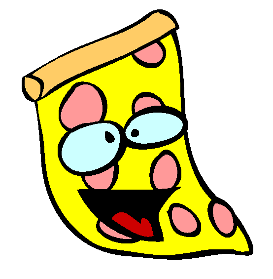 Pizza Coloring Page