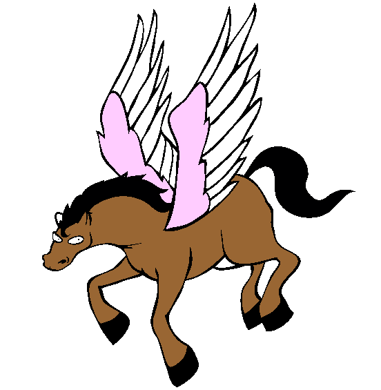 Pegasus Coloring Page