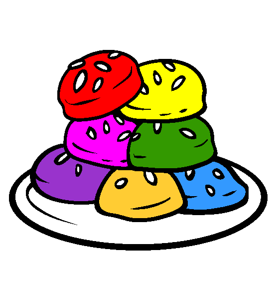 Balushahi Coloring Page