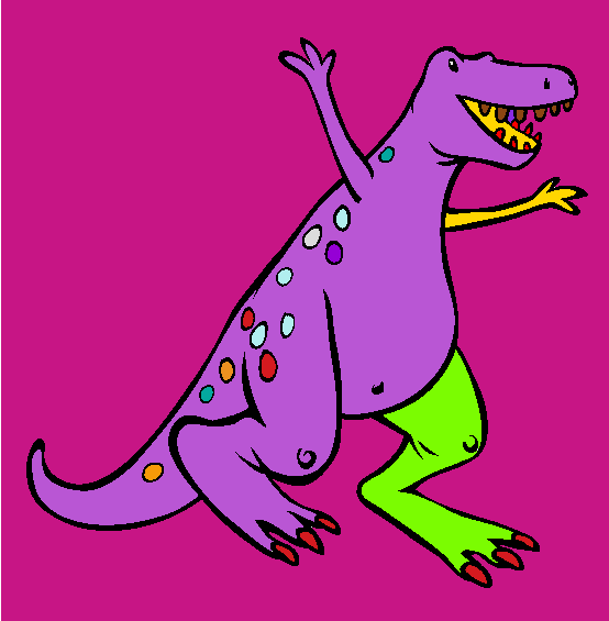Tyrannosaurus Rex Coloring Page