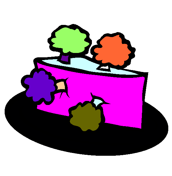 Broccoli Cheesecake Coloring Page