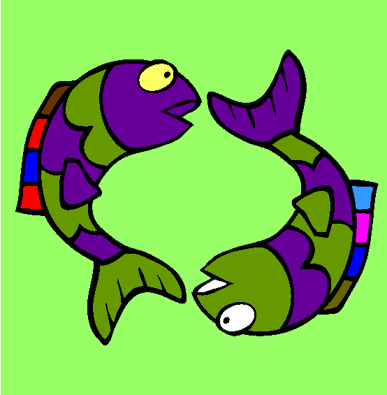 Pisces Coloring Page