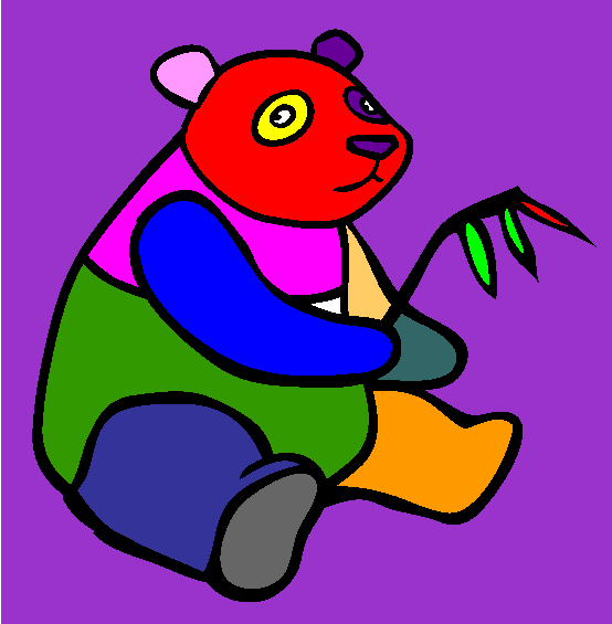 Giant Panda Coloring Page