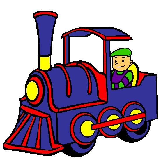 Train Ride Coloring Page