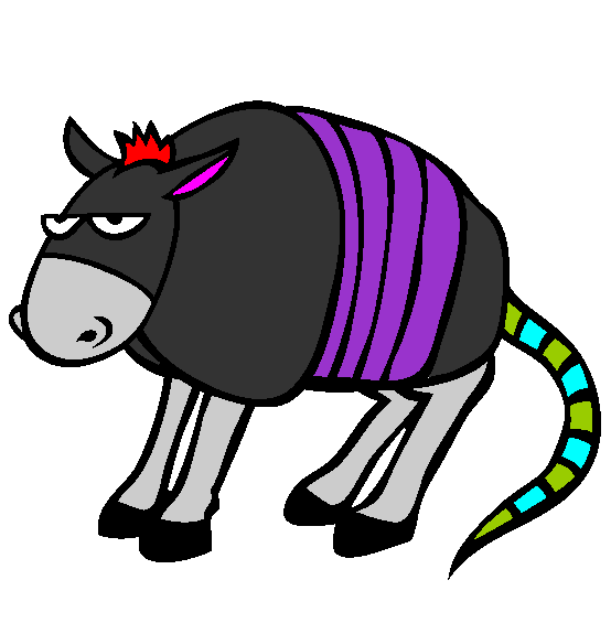 Armadonkey Coloring Page