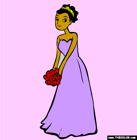 Quinceanera Coloring Page