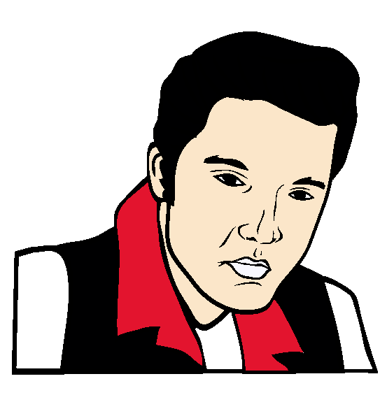 Elvis Presley Coloring Page