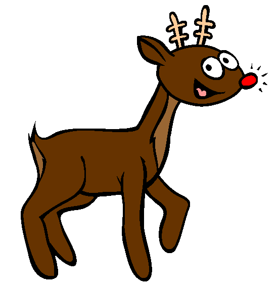 Rudolph the Red Nose Reindeer Christmas Coloring