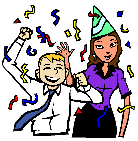Partying Coloring Page