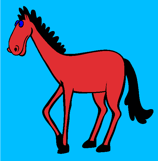 Horse Coloring Page