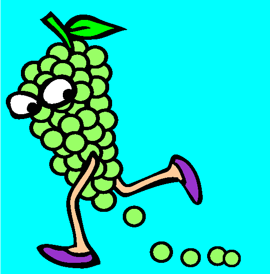 Grapes Coloring Page