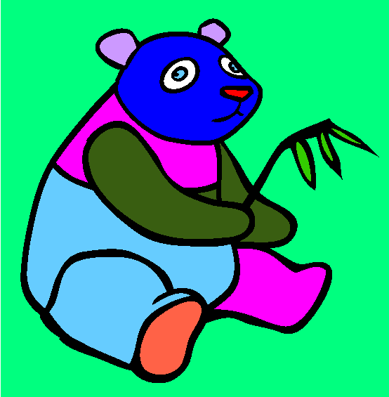 Giant Panda Coloring Page