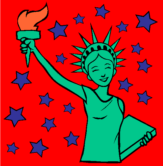 Liberty Coloring Page