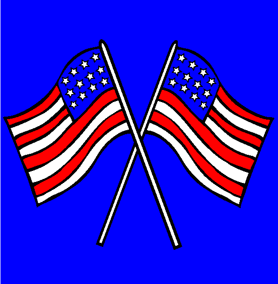 US Flag Coloring Page