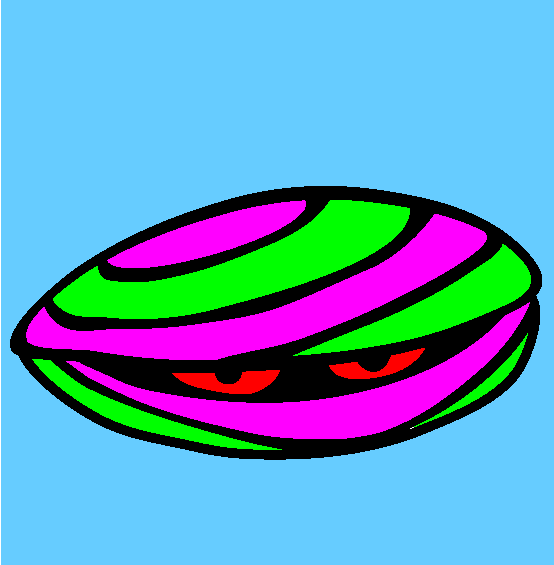 Clam Coloring Page