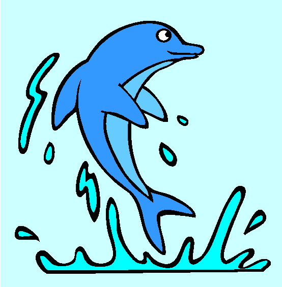 Dolphin Coloring Page