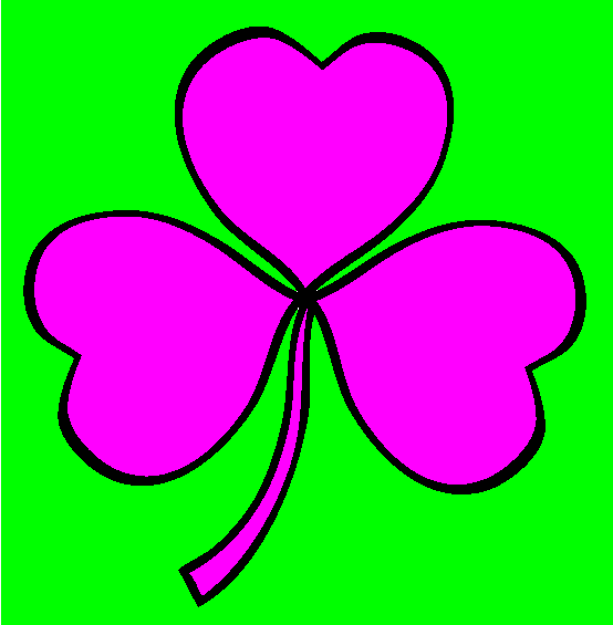 Shamrock Coloring Page