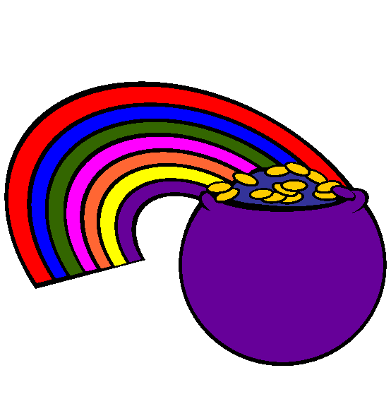 Pot of Gold Coloring Page