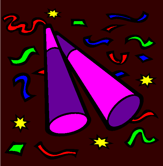 Confetti Coloring Page
