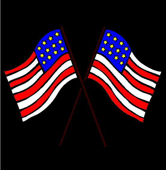 US Flag Coloring Page