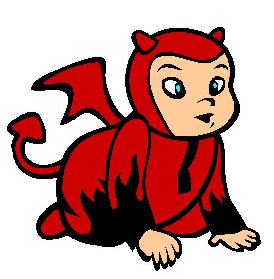 First Halloween Coloring Page